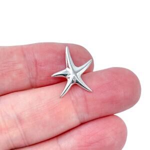 Estate Sterling Silver 925 Starfish Pendant